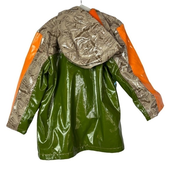 Disney Store Pixar Planes Lined Hooded Rain Jacket 4 - Picture 2 of 5